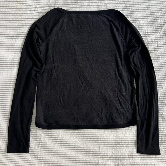 Our Legacy Deep Neck Long Sleeve Top - Picture 5 of 6